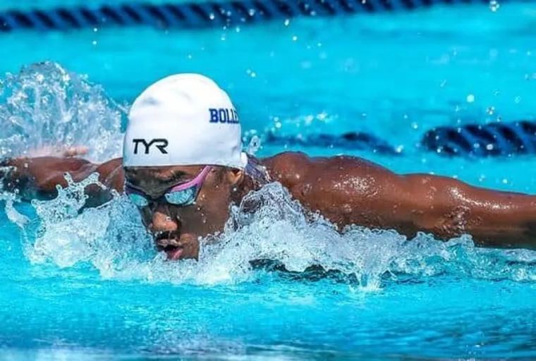 Antoine Destang records two personal bests at Junior Pan Pacific Championships